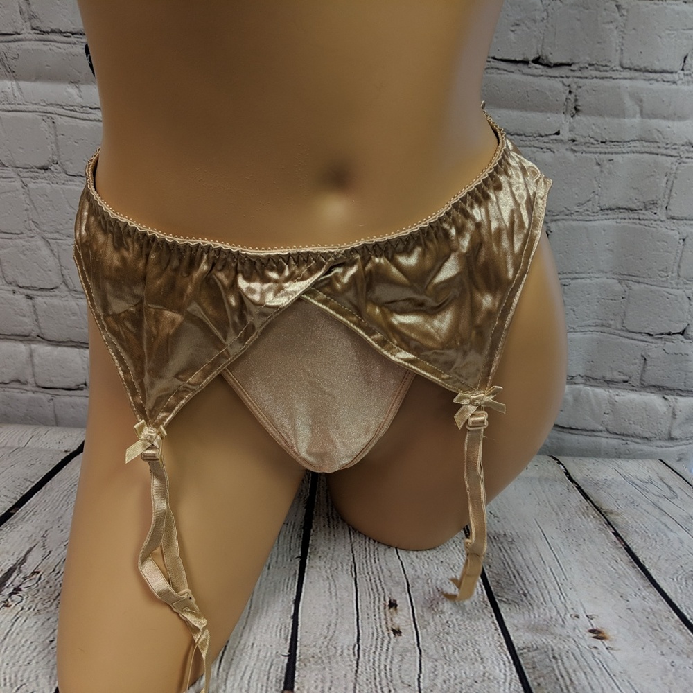 Vassarette LOT OF TEN NEW satin garter belt - Picture 3 of 5
